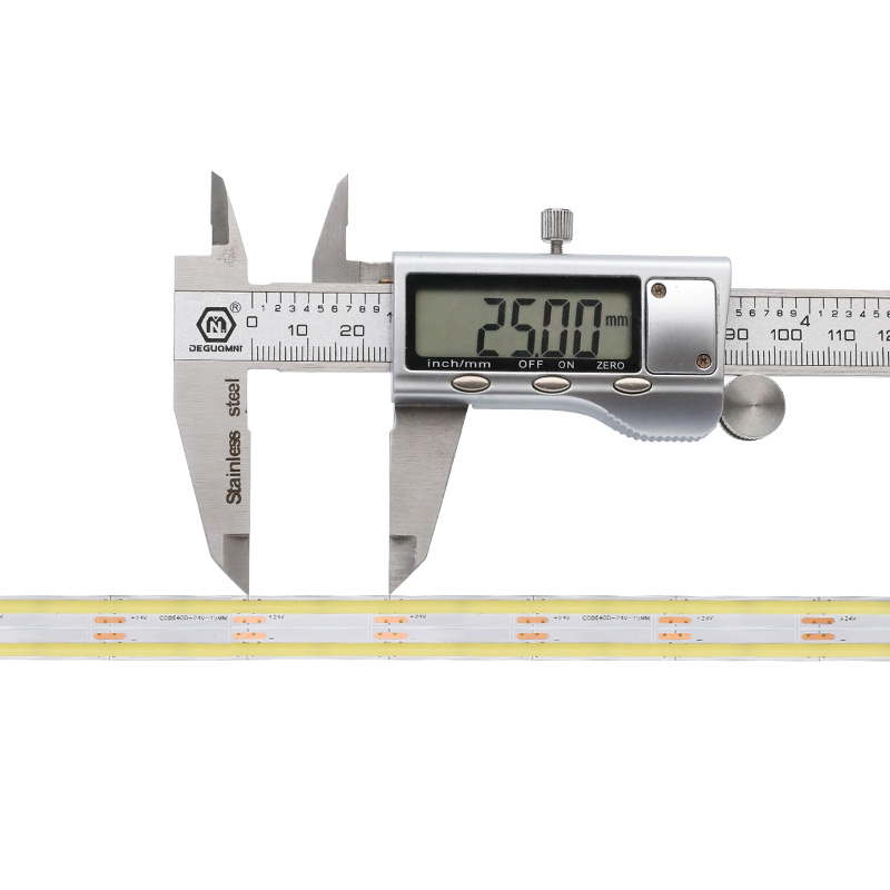 DC24V bílé COB dvouřadé LED páskové světlo Navrženo pro 15mm hliníkový profil DC24V bílé COB dvouřadé LED páskové světlo Navrženo pro 15mm hliníkový profil