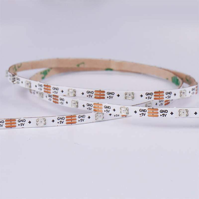 5 Volt Ultra Mini SMD1010 RGB Pixel LED-Streifen 60 LEDs /m WS2812 IC 5 Volt Ultra Mini SMD1010 RGB Pixel LED-Streifen 60 LEDs /m WS2812 IC