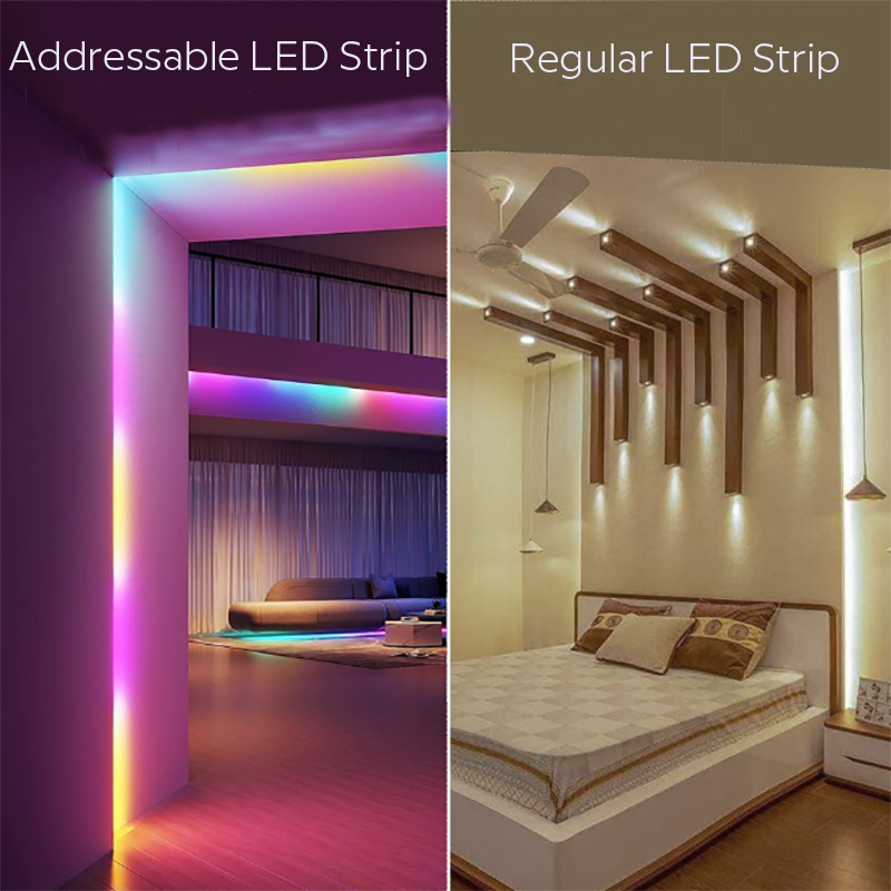 5 Volt Ultra Mini SMD1010 RGB Pixel LED-Streifen 60 LEDs /m WS2812 IC 5 Volt Ultra Mini SMD1010 RGB Pixel LED-Streifen 60 LEDs /m WS2812 IC