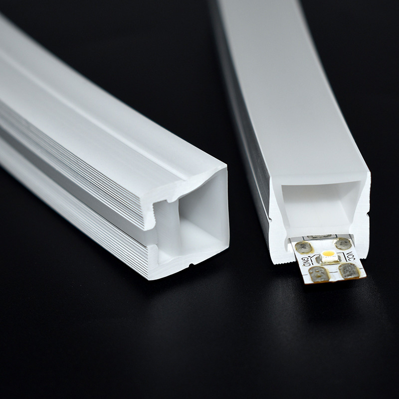 Flexible Silicone LED Neon Lighting Tubes 120° Top Emitting 20*20mm Flexible Silicone LED Neon Lighting Tubes 120° Top Emitting 20*20mm