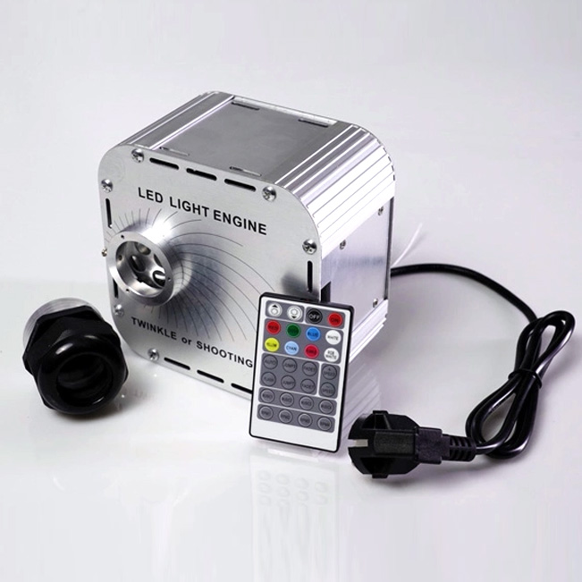 32W 110~240V RGBW Selection 28key RF remote in sky stars,Multi-colored lights flashing beads+wheel LED Fiber Optic Light engine
