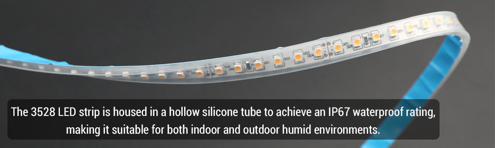 3528SMD 600LEDs Flexible Waterproof IP67 LED Strip