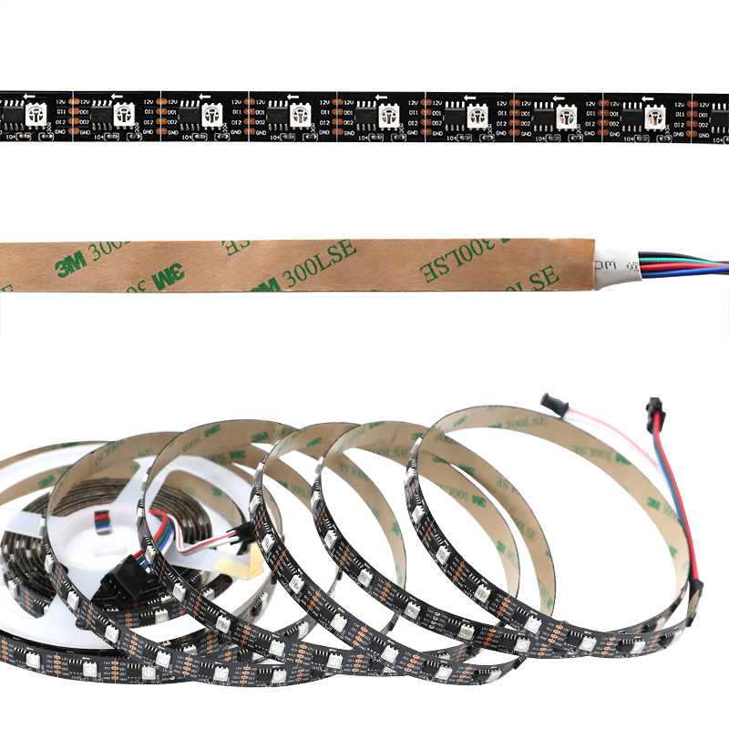 GS8208 RGB světelný pás Individuálně adresovatelný LED 12V GS8208 RGB světelný pás Individuálně adresovatelný LED 12V