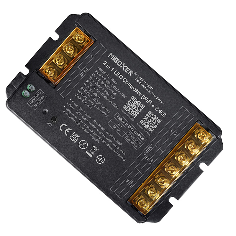 HW2 30A Tuya CCT LED světelné proužky Bluetooth WiFi ovladač HW2 30A Tuya CCT LED světelné proužky Bluetooth WiFi ovladač
