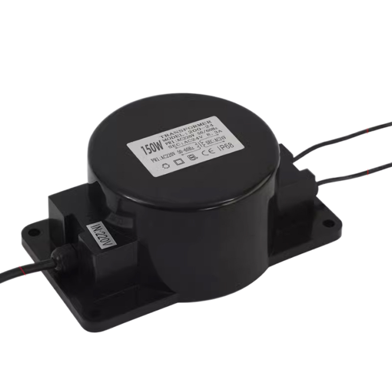 IP68 Vodotěsný 150W malý venkovní AC 24V transformátor pro LED světla IP68 Vodotěsný 150W malý venkovní AC 24V transformátor pro LED světla