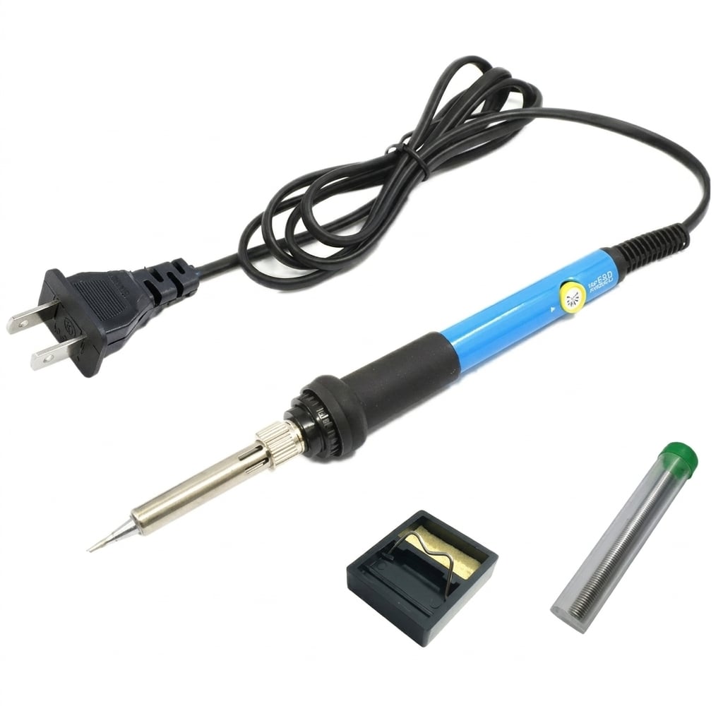  60W Adjustable Thermostat Electric Soldering Iron Set