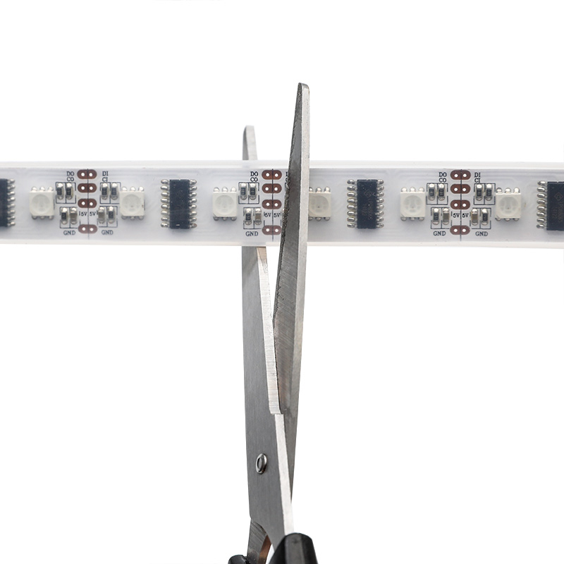 LPD8806 DC5V-Serie, flexible LED-Lichtleisten, programmierbare Pixel-Vollfarbverfolgung, Verwendung im Innenbereich, 300 LEDs, 16.4 Fuß pro Rolle, im Angebot LPD8806 DC5V-Serie, flexible LED-Lichtleisten, programmierbare Pixel-Vollfarbverfolgung, Verwendung im Innenbereich, 300 LEDs, 16.4 Fuß pro Rolle, im Angebot