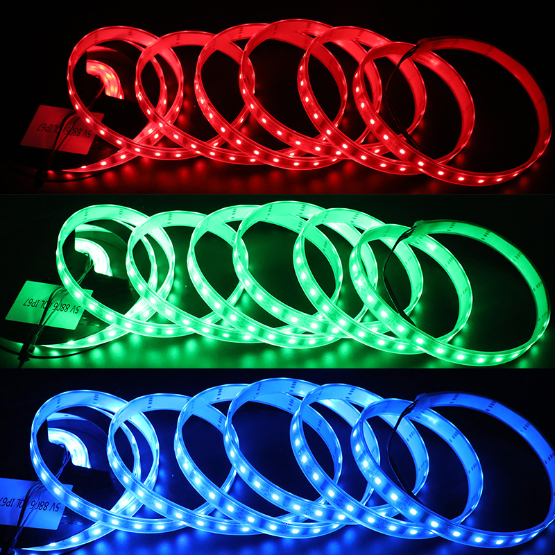 LPD8806 DC5V-Serie, flexible LED-Lichtleisten, programmierbare Pixel-Vollfarbverfolgung, Verwendung im Innenbereich, 300 LEDs, 16.4 Fuß pro Rolle, im Angebot LPD8806 DC5V-Serie, flexible LED-Lichtleisten, programmierbare Pixel-Vollfarbverfolgung, Verwendung im Innenbereich, 300 LEDs, 16.4 Fuß pro Rolle, im Angebot