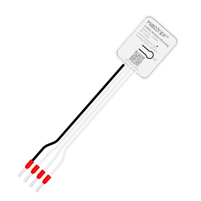 PUSH2 RF Kabellose Dual-Weiß-LED-RGB-Dimm-Lichtsteuerung