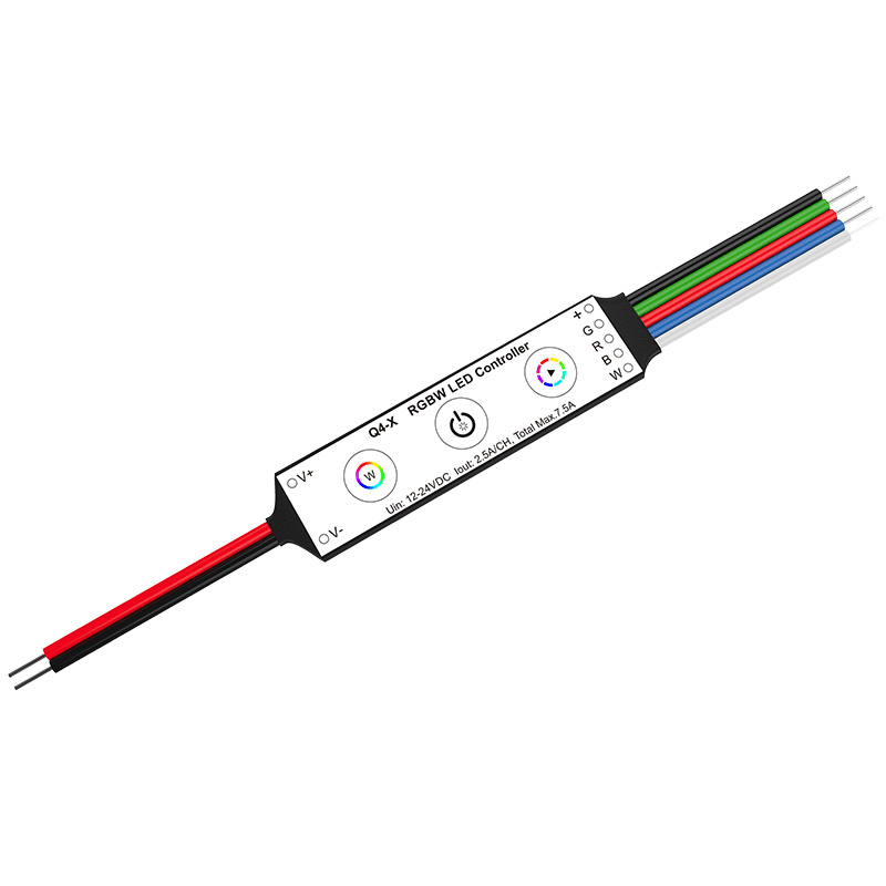 V4-U 12-24VDC 3-Key CV RGBW LED Mini Controller