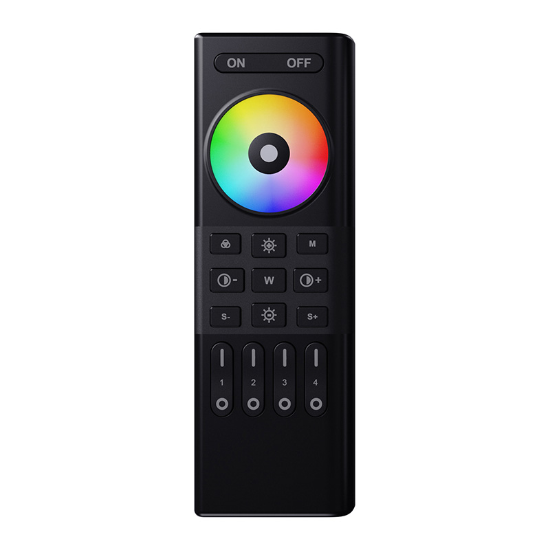 RC03RF 4-Zonen-RF-Dimmer CCT RGB-LED-Licht-Fernbedienung