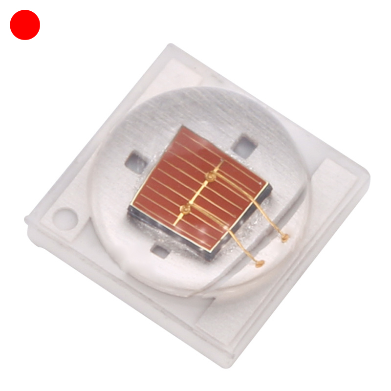 Red LED 640nm 650nm 660nm Ceramic Substrate LED Lens 3535 SMD 10PCS