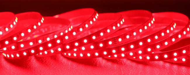 Rote LED-Streifenlichter