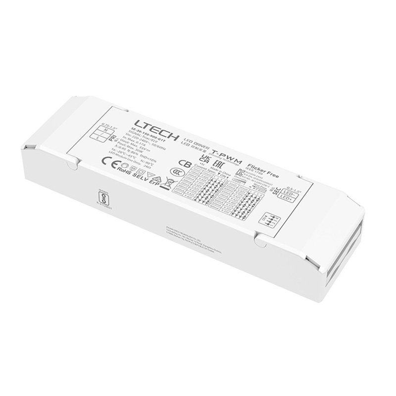 SE-30-150-900-G1T 30W 150 až 900 mA IP20 CC stmívatelný triakový ovladač