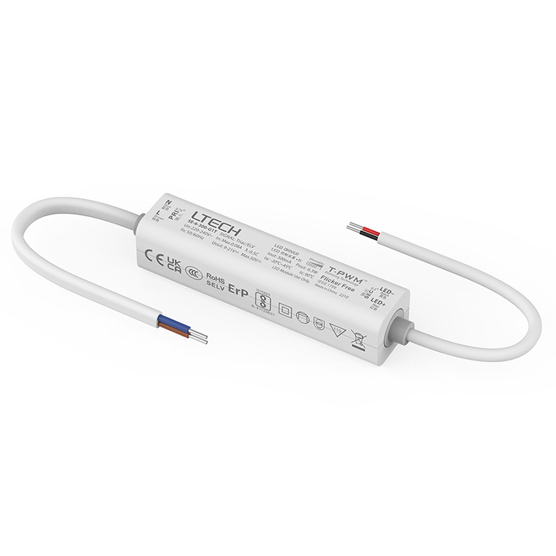 SE-6-300-G1T 6 W 300 mA Hochfrequenz-CC-Dimm-Triac-LED-Treiber SE-6-300-G1T 6 W 300 mA Hochfrequenz-CC-Dimm-Triac-LED-Treiber