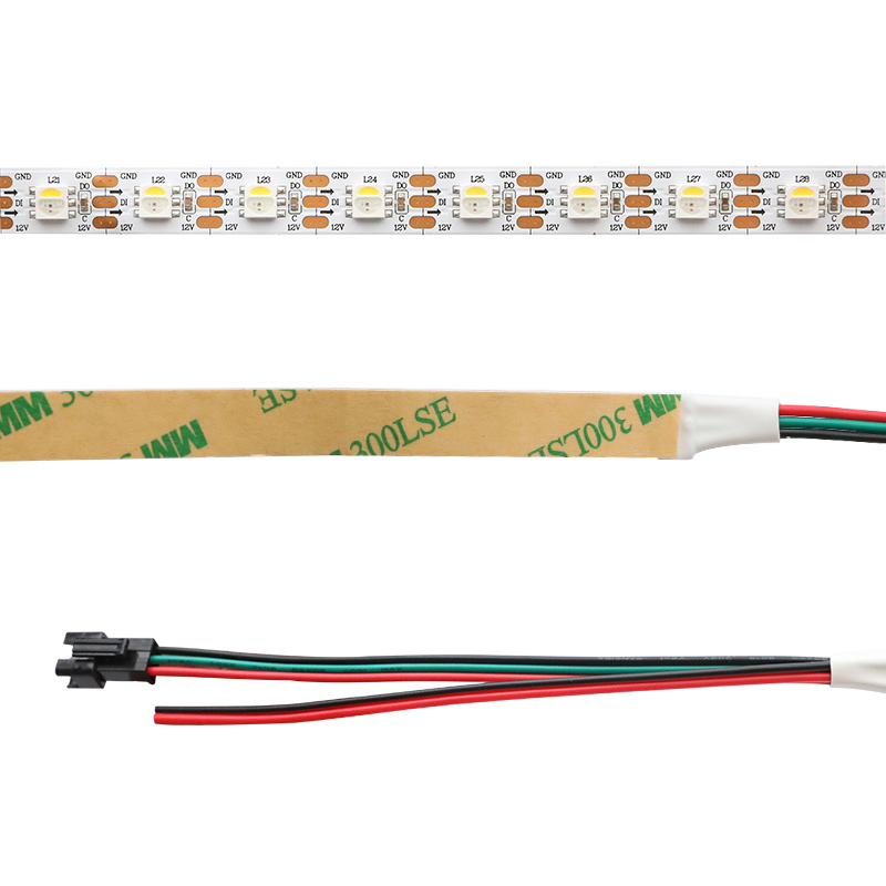 SK6812 12V RGB W unabhängig adressierbare LED-Streifenlichter 64 LEDs / m SK6812 12V RGB W unabhängig adressierbare LED-Streifenlichter 64 LEDs / m