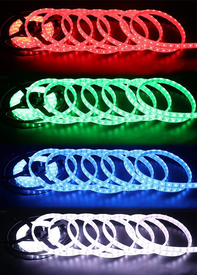 SK6812 12V RGB W unabhängig adressierbare LED-Streifenlichter 64 LEDs / m SK6812 12V RGB W unabhängig adressierbare LED-Streifenlichter 64 LEDs / m