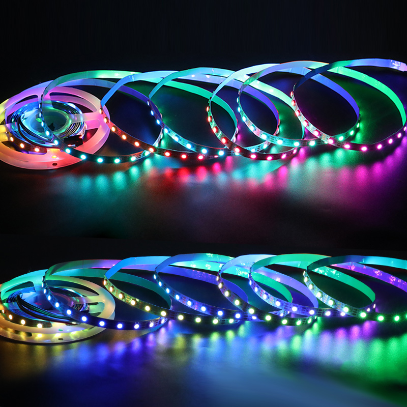 SK6812 (WS2812B ECO) DC5V 300LEDs 16.4Ft Arduino Uno Individually Addressable RGB LED Light Strips SK6812 (WS2812B ECO) DC5V 300LEDs 16.4Ft Arduino Uno Individually Addressable RGB LED Light Strips