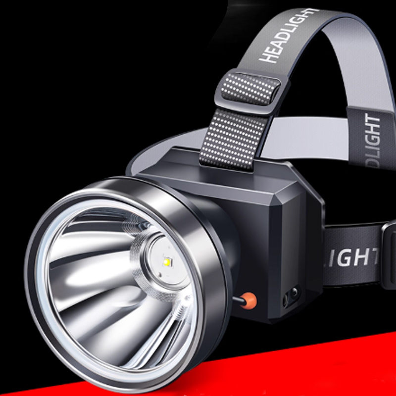 SLLHUT Bright Rechargeable Durable Headlamp Flashlight for Outdoor Camping