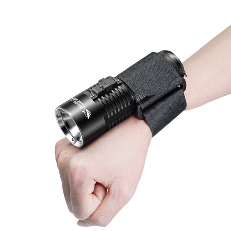 SLLHUT Super Bright Waterproof Rechargeable Flashlight for Safe Night Diving