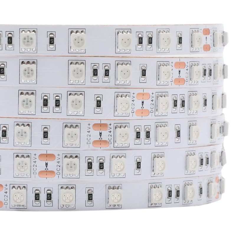 SMD5050 300LEDs 660nm LED pásek s červeným světlem SMD5050 300LEDs 660nm LED pásek s červeným světlem
