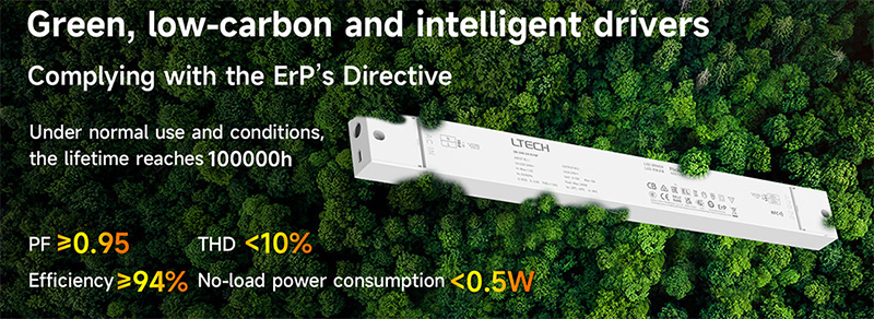 SN-60-24-G1N Kompaktní 24VDC 60W vnitřní nestmívatelný CV LED ovladač