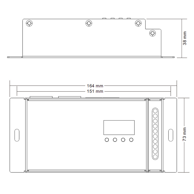 SR-2108B-M5 DC 5CH RDM DMX512 RGBW LED Controller Decoder SR-2108B-M5 DC 5CH RDM DMX512 RGBW LED Controller Decoder