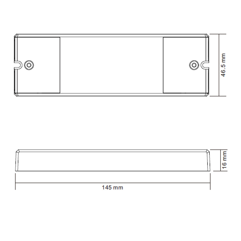 SR-2303-PUSH-DIM 12 bis 24 VDC DALI2 DT6 LED Push-Dimm-Controller SR-2303-PUSH-DIM 12 bis 24 VDC DALI2 DT6 LED Push-Dimm-Controller