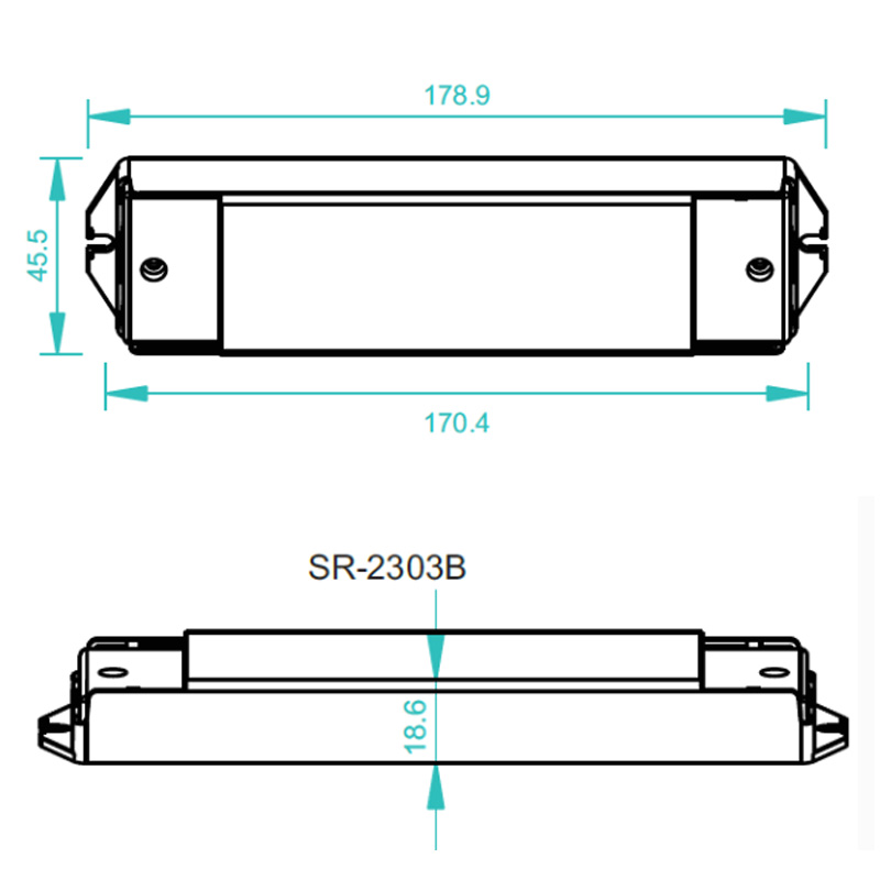 SR-2304BEA CV PWM DALI 4-Kanal dimmbarer LED-Controller SR-2304BEA CV PWM DALI 4-Kanal dimmbarer LED-Controller