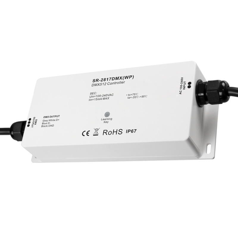 SR-2817DMX(WP) Vodotěsné LED páskové osvětlení RF DMX ovladač