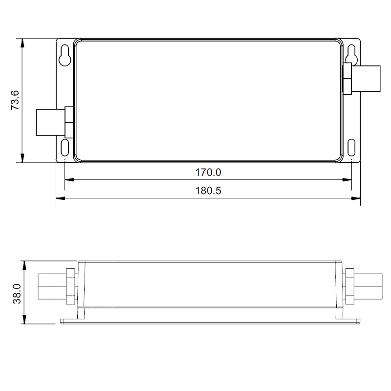 SR-2817DMX (WP) Wasserdichter RF-DMX-Controller für LED-Streifenlichter