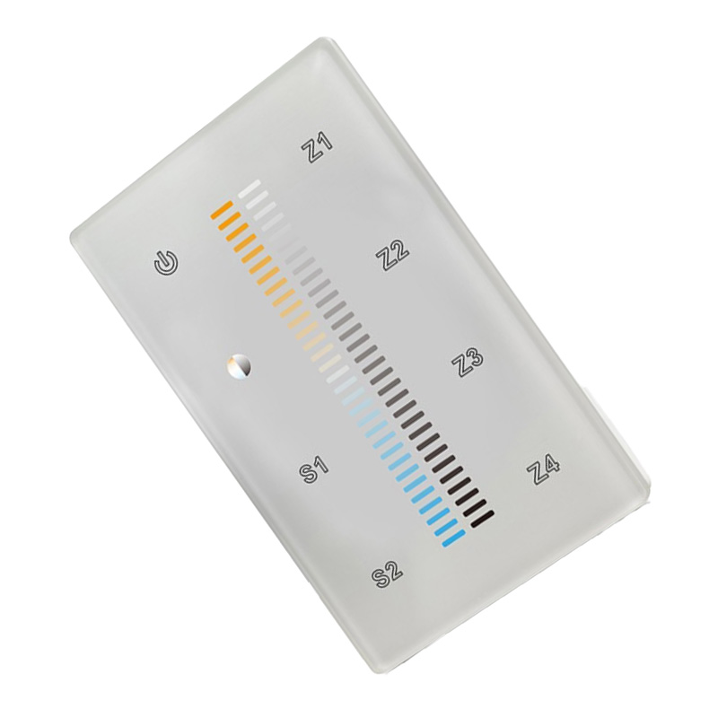 SR-2830BDMXUS Tunable White LED Strip Wall DMX Touch Panel SR-2830BDMXUS Tunable White LED Strip Wall DMX Touch Panel