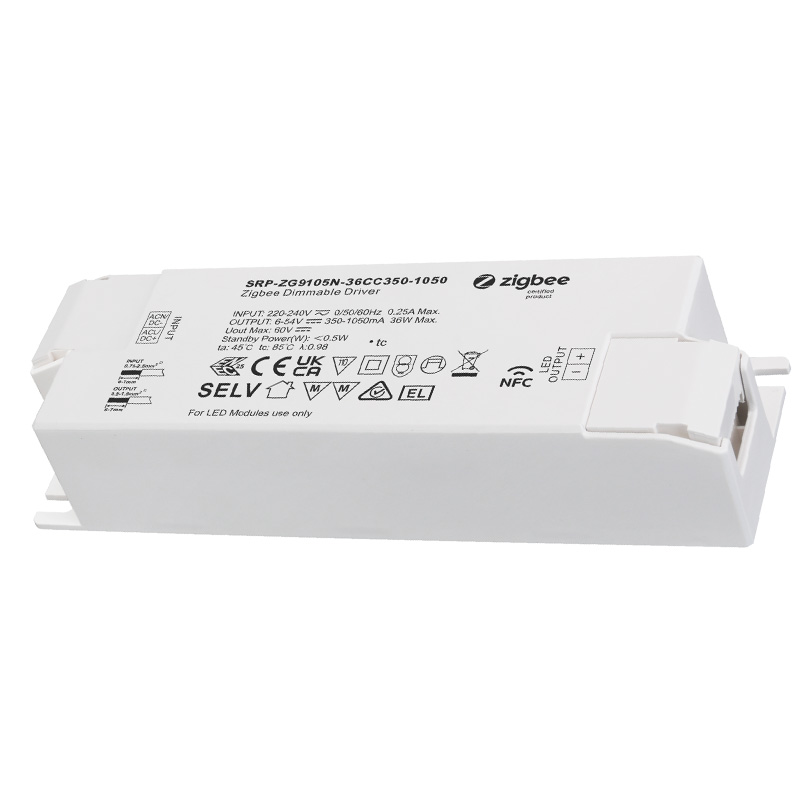 SRP-ZG9105N-36CC350-1050 CC 36W NFC Diming LED Driver Zigbee SRP-ZG9105N-36CC350-1050 CC 36W NFC Diming LED Driver Zigbee