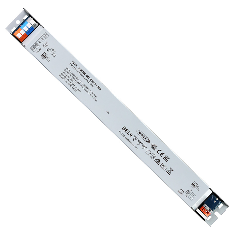 Zdroj ovladače LED SRPL-2305N-50CC650-1300 50W CC DALI 2 DT6 NFC