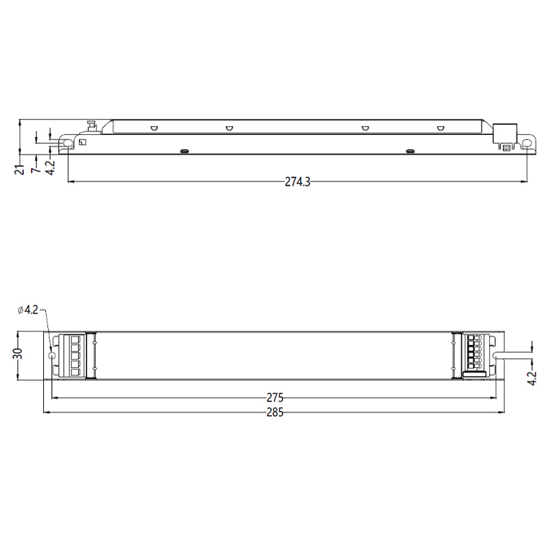 SRPL-2305N-60CC900-1700 CC 900 bis 1700 mA NFC DALI Dimmtreiber 60 W SRPL-2305N-60CC900-1700 CC 900 bis 1700 mA NFC DALI Dimmtreiber 60 W
