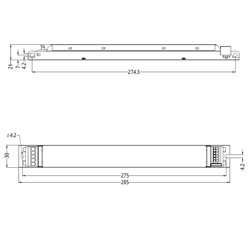SRPL-2309N-50CCT650-1300 CC CCT LED NFC DALI Dimmtreiber 50W SRPL-2309N-50CCT650-1300 CC CCT LED NFC DALI Dimmtreiber 50W