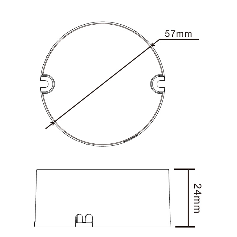 SRPY-2309N-10CCT100-500 CC 10W NFC DALI 2 CCT LED Light Driver SRPY-2309N-10CCT100-500 CC 10W NFC DALI 2 CCT LED Light Driver
