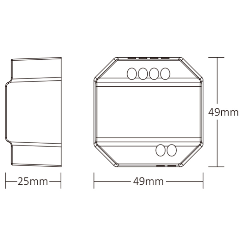 SWR 10A RF Wireless Ac to Ac Smart Push Button Switch SWR 10A RF Wireless Ac to Ac Smart Push Button Switch