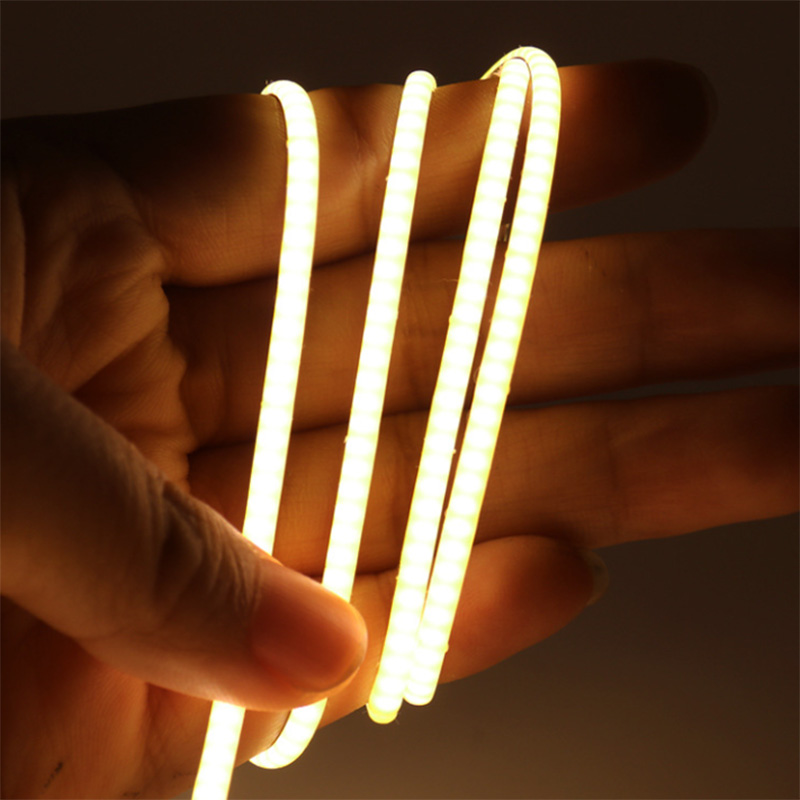 3.7V Very Small Battery Powered COB LED Strip Continous Light 3.7V Very Small Battery Powered COB LED Strip Continous Light