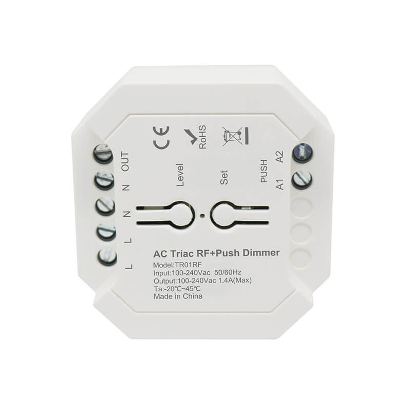 TR01RF RF Push Tuya AC Triac LED Dimmer Controller TR01RF RF Push Tuya AC Triac LED Dimmer Controller