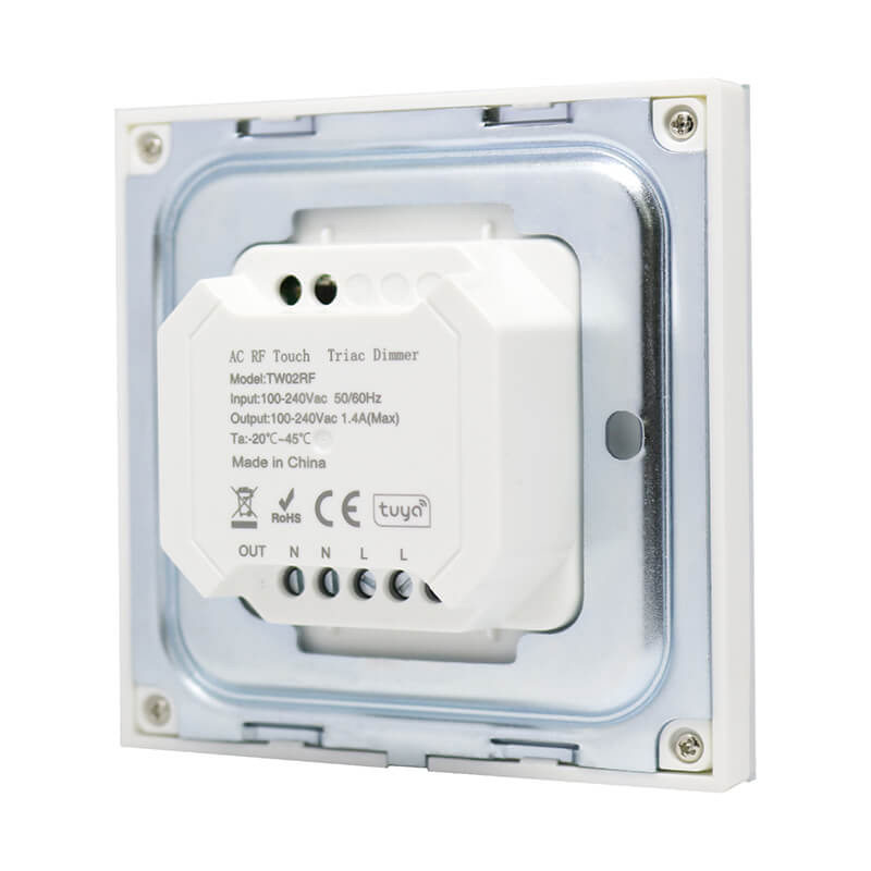TW02RF RF AC LED-Licht Triac Touch Panel Dimmerschalter TW02RF RF AC LED-Licht Triac Touch Panel Dimmerschalter