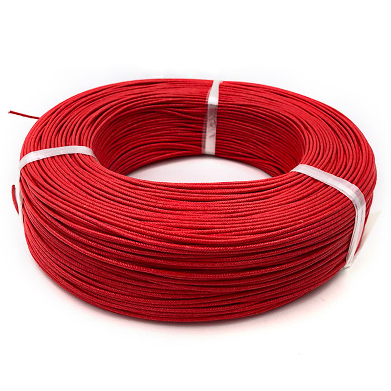 UL 3122 tepelně odolný silikonový drát se skleněným opletením 12AWG až 20 AWG 65 stop UL 3122 tepelně odolný silikonový drát se skleněným opletením 12AWG až 20 AWG 65 stop