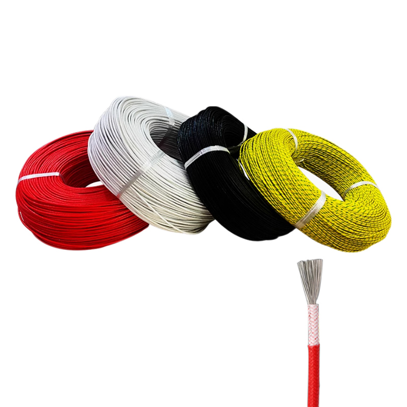 UL 3122 tepelně odolný silikonový drát se skleněným opletením 12AWG až 20 AWG 65 stop UL 3122 tepelně odolný silikonový drát se skleněným opletením 12AWG až 20 AWG 65 stop