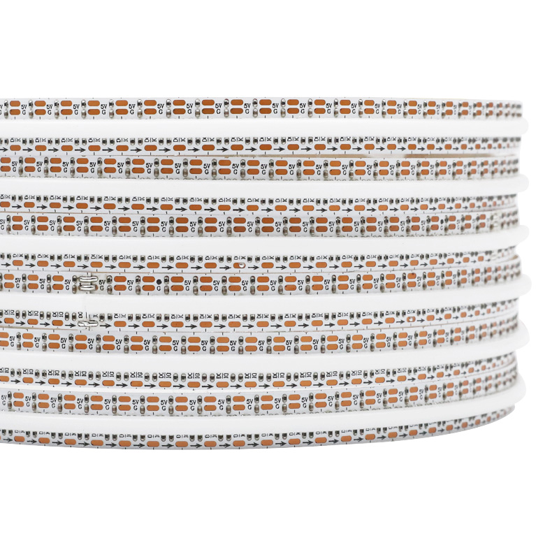 WS2812C 5V Programmierbares RGBIC COB LED-Lichtband 2000 LEDs