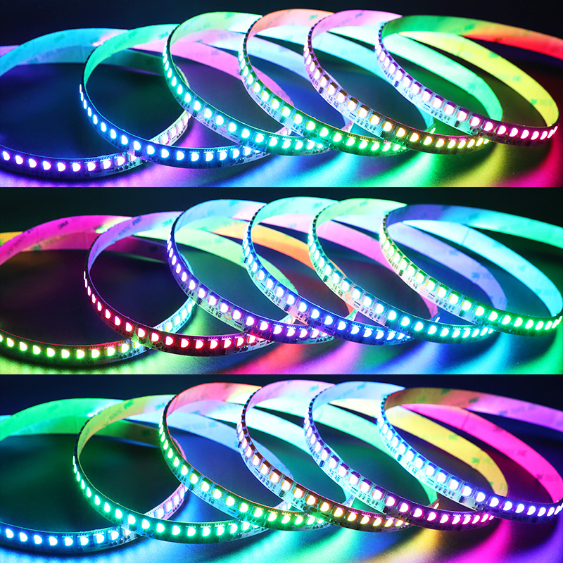 WS2814 24 V hochdichte 5050 adressierbare RGBW-LED-Streifenlichter 720 LEDs WS2814 24 V hochdichte 5050 adressierbare RGBW-LED-Streifenlichter 720 LEDs