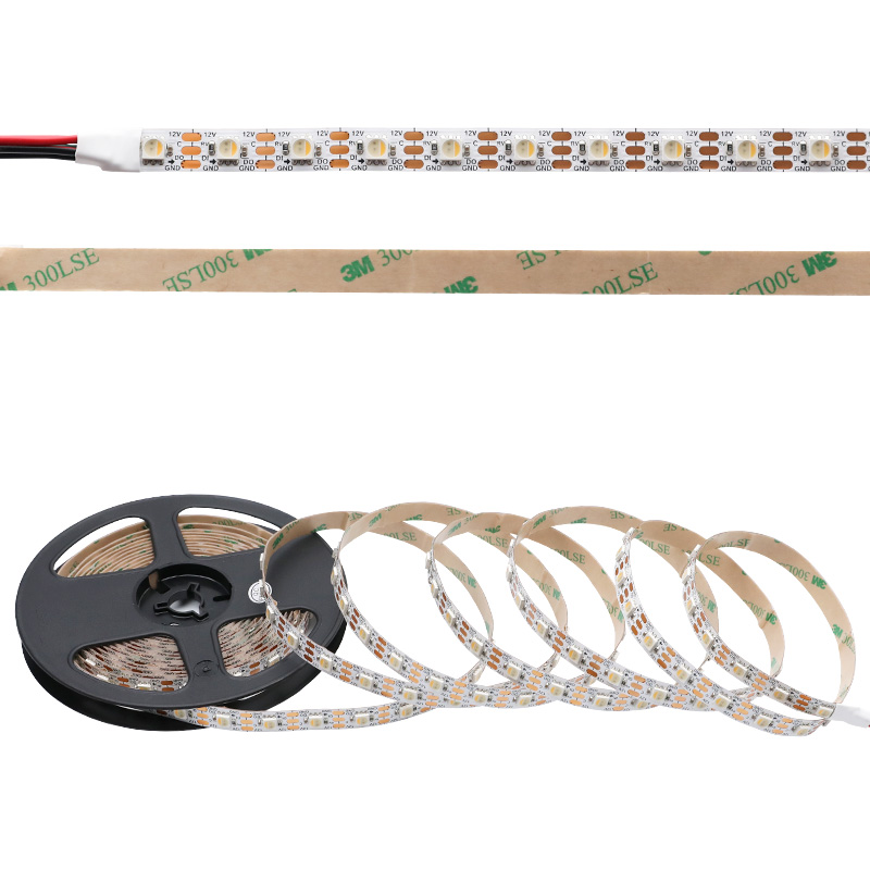 12V 16Ft Long SK6812 RGBW individuálně programovatelné LED pásky 12V 16Ft Long SK6812 RGBW individuálně programovatelné LED pásky