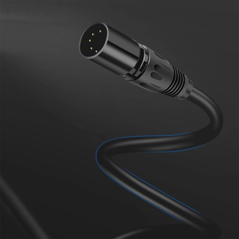 DMX-Konverterkabel, XLR-5-Pin-Stecker auf 3-Pin-Buchse DMX-Konverterkabel, XLR-5-Pin-Stecker auf 3-Pin-Buchse