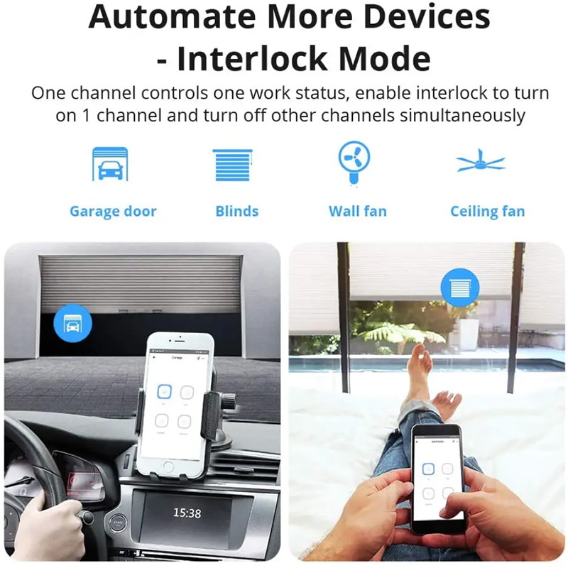 4cestná funkce Smart Switch