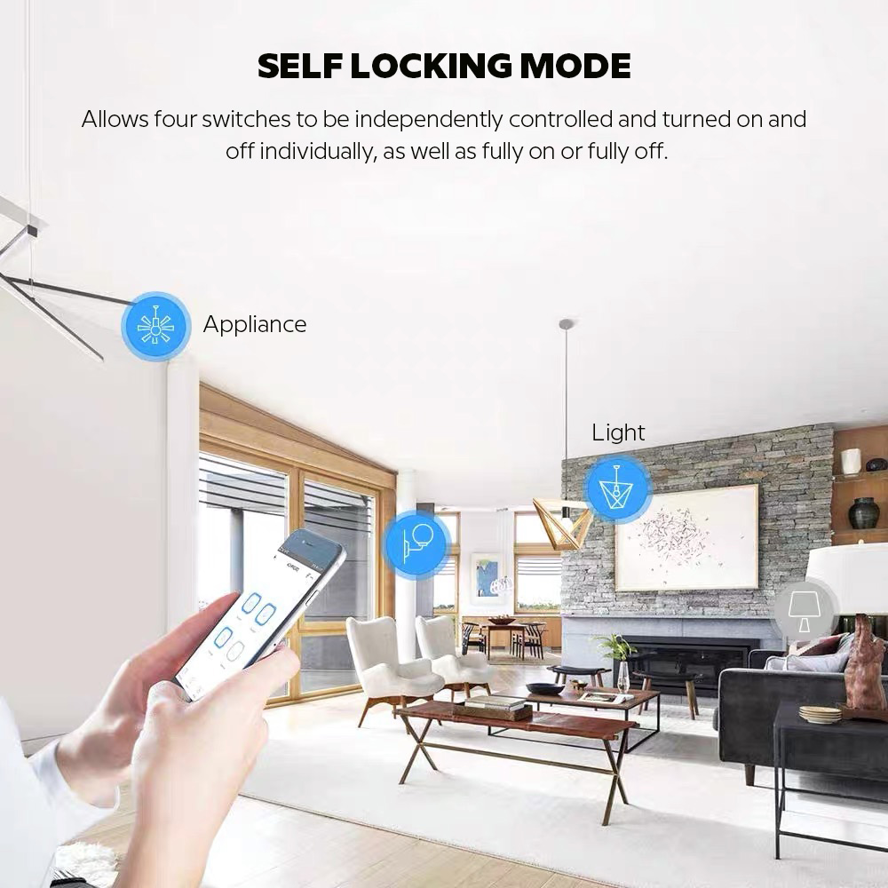 4cestná funkce Smart Switch