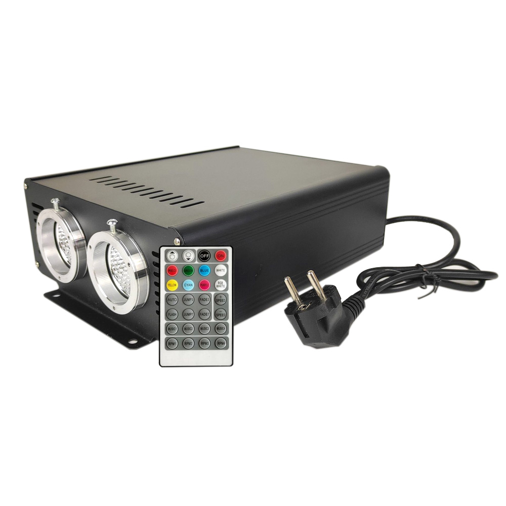 90W (45W+45W) RGBW Twinkle AC Plug Fiber Optic Light Generator